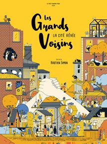 Affiche du film Les Grands Voisins, la cité rêvée (2019) de Bastien Simon. Voir Les Grands Voisins, la cité rêvée en streaming / torrent sur meilleurs-films.fr