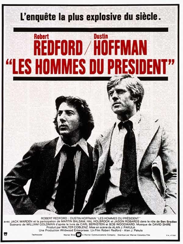 Affiche du film Les Hommes du Président (1976) de Alan J. Pakula Affiche du film Les Hommes du Président (1976) de Alan J. Pakula. Voir Les Hommes du Président en streaming / torrent sur meilleurs-films.fr