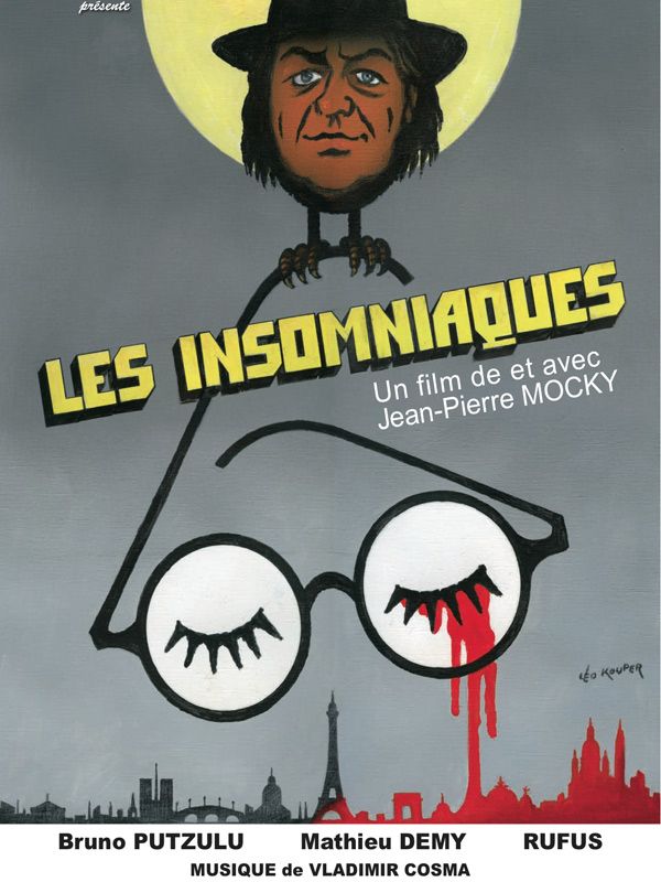 Affiche du film Les Insomniaques (2010) de Jean-Pierre Mocky. Voir Les Insomniaques en streaming / torrent sur meilleurs-films.fr