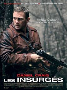 Affiche du film Les Insurgés (2008) de Edward Zwick Affiche du film Les Insurgés (2008) de Edward Zwick. Voir Les Insurgés en streaming / torrent sur meilleurs-films.fr