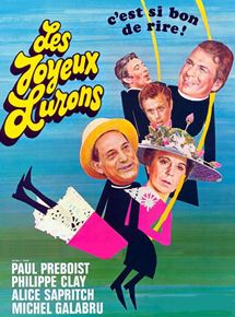 Affiche du film Les Joyeux lurons (1972) de Michel Gérard Affiche du film Les Joyeux lurons (1972) de Michel Gérard. Voir Les Joyeux lurons en streaming / torrent sur meilleurs-films.fr