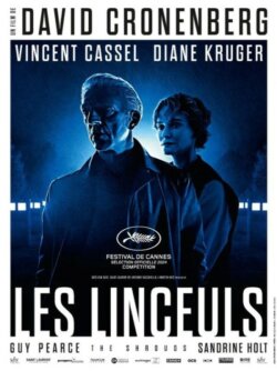 Affiche du film Les Linceuls (2025) de David Cronenberg.