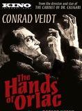 Affiche du film Les Mains D’Orlac (1924) de Robert Wiene. Voir Les Mains D’Orlac en streaming / torrent sur meilleurs-films.fr