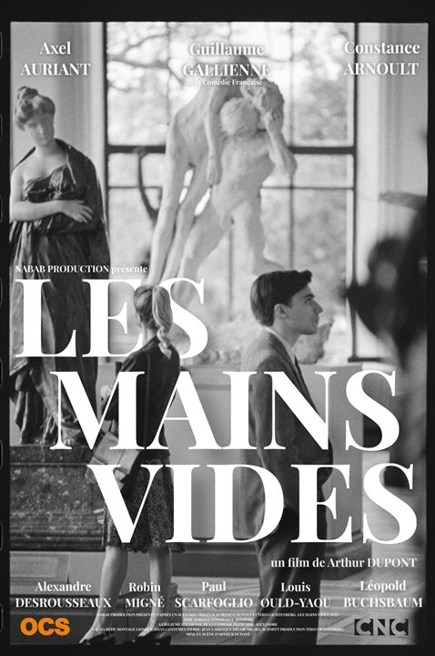 Affiche du court métrage Les Mains Vides (2025) de Arthur Dupont (II) Affiche du court métrage Les Mains Vides (2025) de Arthur Dupont (II). Voir Les Mains Vides en streaming / torrent sur meilleurs-films.fr