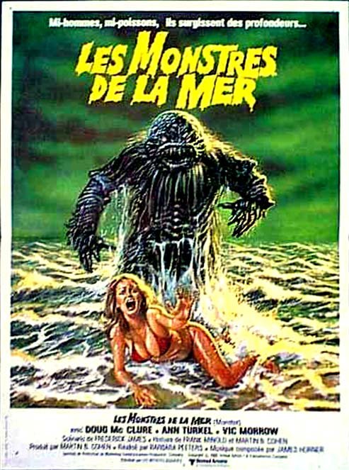 Affiche du film Les monstres de la mer (1980) de Barbara Peeters. Voir Les monstres de la mer en streaming / torrent sur meilleurs-films.fr