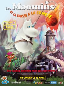 Affiche du film Les Moomins et la chasse à la comète (2010) de Maria Lindberg. Voir Les Moomins et la chasse à la comète en streaming / torrent sur meilleurs-films.fr