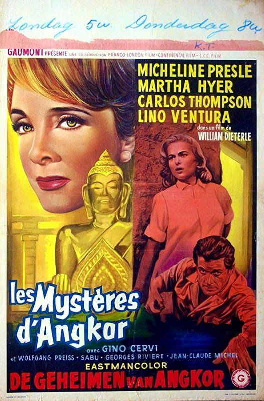 Affiche du film Les mystères d’Angkor (1960) de William Dieterle Affiche du film Les mystères d’Angkor (1960) de William Dieterle. Voir Les mystères d’Angkor en streaming / torrent sur meilleurs-films.fr