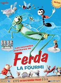 Affiche du film Les Nouvelles aventures de Ferda la fourmi (1977) de Hermina Tyrlova Affiche du film Les Nouvelles aventures de Ferda la fourmi (1977) de Hermina Tyrlova. Voir Les Nouvelles aventures de Ferda la fourmi en streaming / torrent sur meilleurs-films.fr