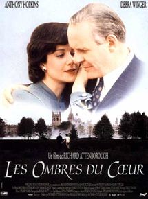 Affiche du film Les Ombres du coeur (1993) de Richard Attenborough. Voir Les Ombres du coeur en streaming / torrent sur meilleurs-films.fr