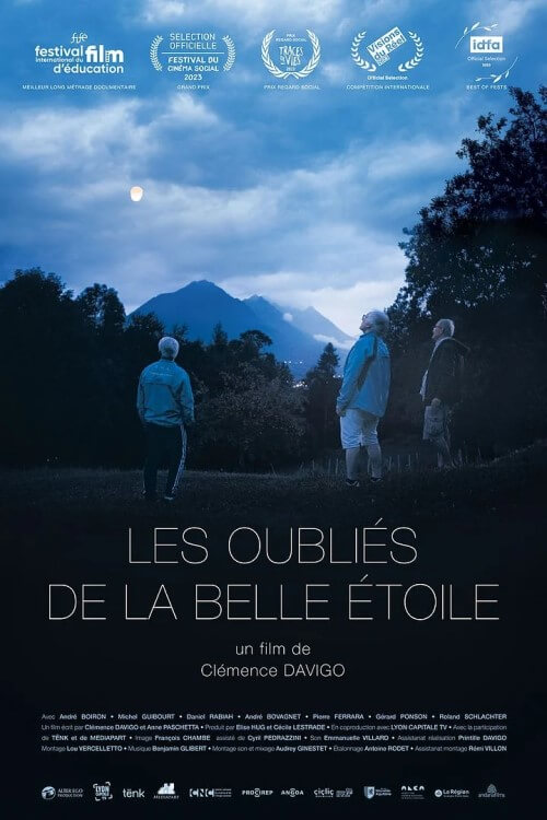 Affiche du film Les Oubliés de la Belle Étoile (2025) de Clémence Davigo. Voir Les Oubliés de la Belle Étoile en streaming / torrent sur meilleurs-films.fr