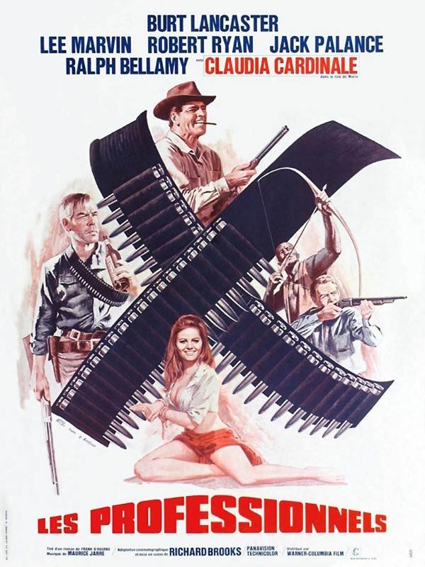 Affiche du film Les Professionnels (1966) de Richard Brooks Affiche du film Les Professionnels (1966) de Richard Brooks. Voir Les Professionnels en streaming / torrent sur meilleurs-films.fr