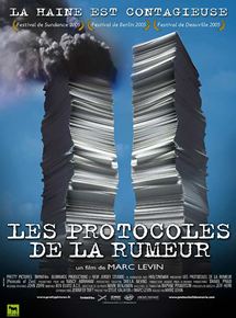 Affiche du film Les Protocoles de la rumeur (2004) de Marc Levin Affiche du film Les Protocoles de la rumeur (2004) de Marc Levin. Voir Les Protocoles de la rumeur en streaming / torrent sur meilleurs-films.fr