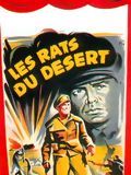 Affiche du film Les Rats du désert (1953) de Robert Wise. Voir Les Rats du désert en streaming / torrent sur meilleurs-films.fr