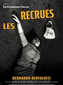 Affiche du film Les Recrues (1962) de Bernardo Bertolucci. Voir Les Recrues en streaming / torrent sur meilleurs-films.fr