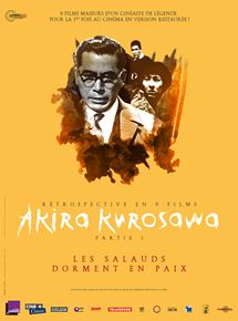 Affiche du film Les Salauds dorment en paix (1960) de Akira Kurosawa. Voir Les Salauds dorment en paix en streaming / torrent sur meilleurs-films.fr