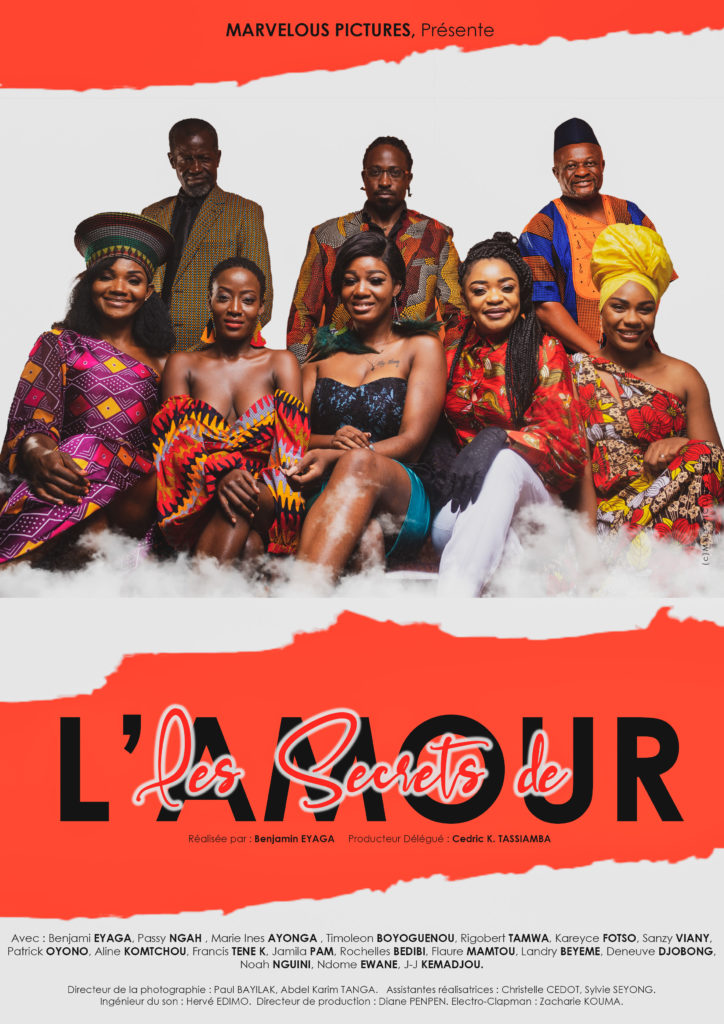 Affiche de la série Les secrets de l’amour (2021) de Benjamin Eyaga Affiche de la série Les secrets de l’amour (2021) de Benjamin Eyaga. Voir Les secrets de l’amour en streaming / torrent sur meilleurs-films.fr
