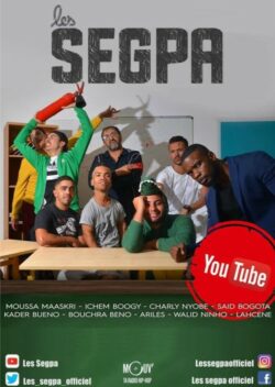 Affiche de la série les SEGPA – websérie (2016) de Ali Boughéraba & Hakim Boughéraba.