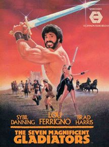 Affiche du film Les Sept Gladiateurs (1983) de Claudio Fragasso,Bruno Mattei,. Voir Les Sept Gladiateurs en streaming / torrent sur meilleurs-films.fr