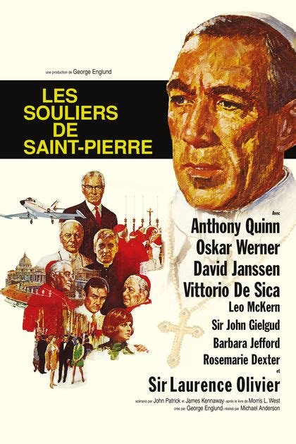 Affiche du film Les Souliers de Saint-Pierre (1968) de Michael Anderson Affiche du film Les Souliers de Saint-Pierre (1968) de Michael Anderson. Voir Les Souliers de Saint-Pierre en streaming / torrent sur meilleurs-films.fr