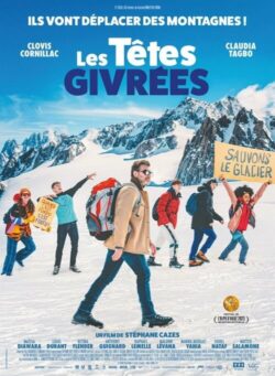 Affiche du film Les Têtes givrées (2023) de Isabelle Fontaine & Stéphane Cazes.