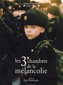 Affiche du film Les Trois chambres de la mélancolie (2004) de Pirjo Honkasalo. Voir Les Trois chambres de la mélancolie en streaming / torrent sur meilleurs-films.fr