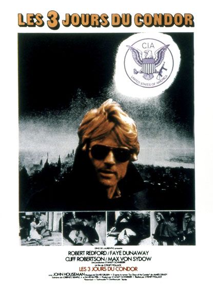 Affiche du film Les Trois jours du Condor (1975) de Sydney Pollack Affiche du film Les Trois jours du Condor (1975) de Sydney Pollack. Voir Les Trois jours du Condor en streaming / torrent sur meilleurs-films.fr