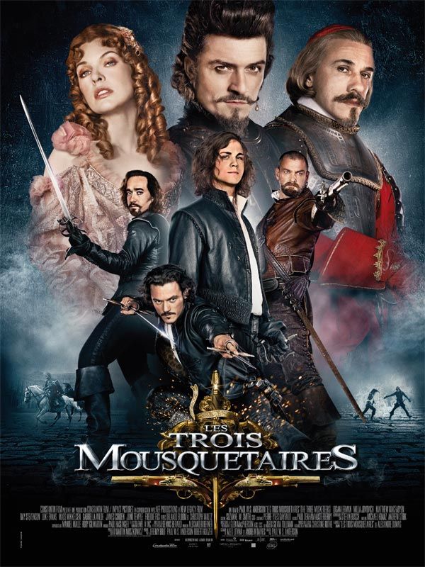 Affiche du film Les Trois Mousquetaires () de Paul W.S. Anderson. Voir Les Trois Mousquetaires en streaming / torrent sur meilleurs-films.fr