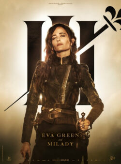 Affiche du film Les Trois Mousquetaires: Milady (2023) de Martin Bourboulon & Matthieu Delaporte.