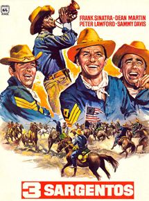 Affiche du film Les Trois sergents (1962) de John Sturges. Voir Les Trois sergents en streaming / torrent sur meilleurs-films.fr