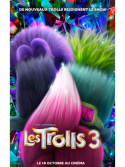 Affiche du film Les Trolls 3 (2023) de Tim Heitz & Walt Dohrn.
