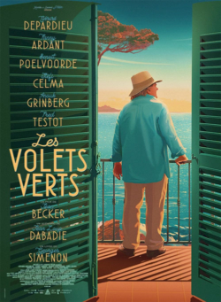 Affiche du film Les Volets verts (2022) de Georges Simenon & Jean Becker.