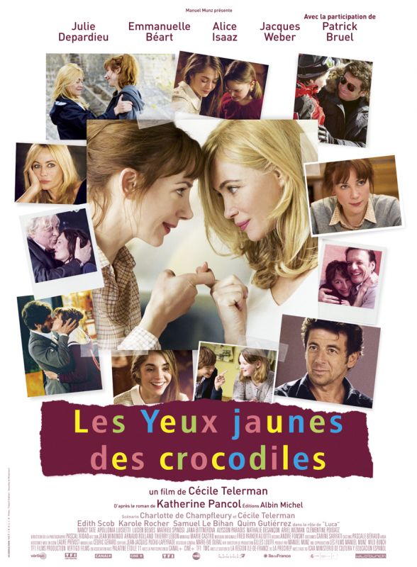 Affiche du film Les Yeux jaunes des crocodiles (2014) de Cécile Telerman Affiche du film Les Yeux jaunes des crocodiles (2014) de Cécile Telerman. Voir Les Yeux jaunes des crocodiles en streaming / torrent sur meilleurs-films.fr