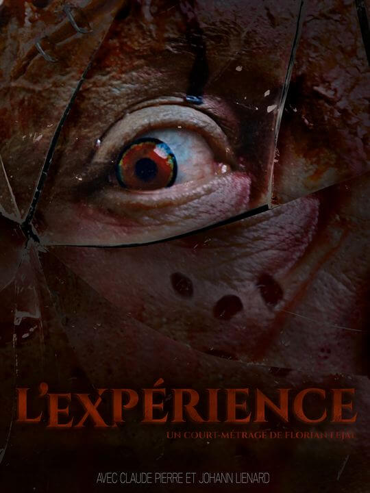 Affiche du court métrage L’Expérience (2025) de Florian Lejal. Voir L’Expérience en streaming / torrent sur meilleurs-films.fr