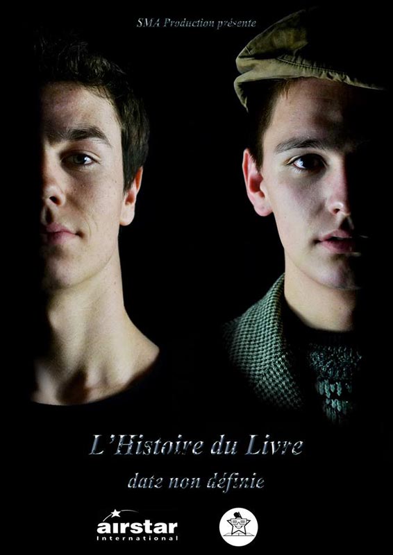 Affiche du court métrage L’Histoire du Livre (2014) de Dylan Raffin. Voir L’Histoire du Livre en streaming / torrent sur meilleurs-films.fr