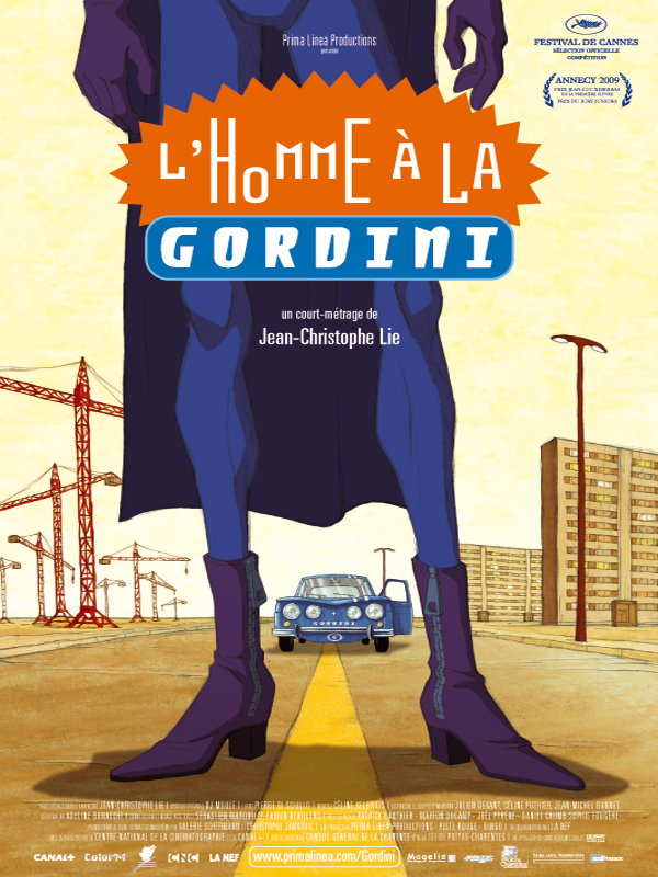Affiche du court métrage L’Homme à la Gordini () de Jean-Christophe Lie. Voir L’Homme à la Gordini en streaming / torrent sur meilleurs-films.fr