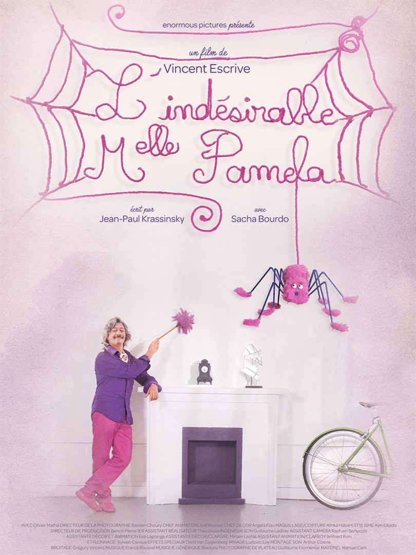 Affiche du court métrage L’indésirable Mademoiselle Pamela (2018) de Vincent Escrive Affiche du court métrage L’indésirable Mademoiselle Pamela (2018) de Vincent Escrive. Voir L’indésirable Mademoiselle Pamela en streaming / torrent sur meilleurs-films.fr