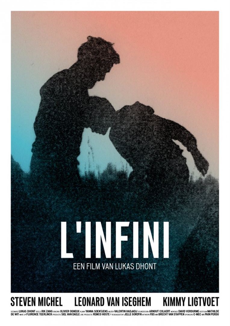 Affiche du court métrage L’Infini (2014) de Lukas Dhont. Voir L’Infini en streaming / torrent sur meilleurs-films.fr