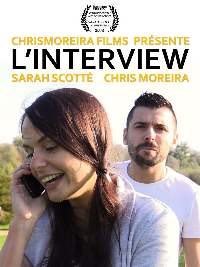 Affiche du court métrage L’Interview (2016) de Chris Moreira Affiche du court métrage L’Interview (2016) de Chris Moreira. Voir L’Interview en streaming / torrent sur meilleurs-films.fr