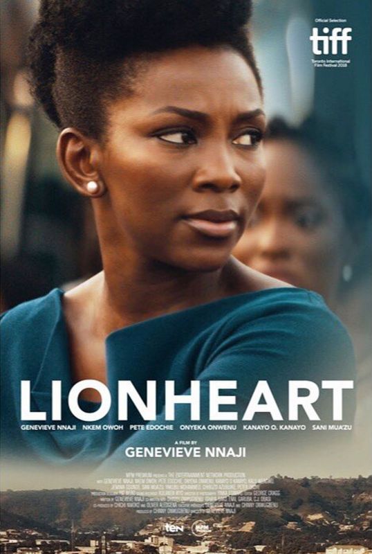 Affiche du film Lionheart (2018) de Genevieve Nnaji. Voir Lionheart en streaming / torrent sur meilleurs-films.fr