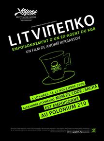 Affiche du film Litvinenko : empoisonnement d’un ex agent du KGB (2007) de Andreï Nekrassov. Voir Litvinenko : empoisonnement d’un ex agent du KGB en streaming / torrent sur meilleurs-films.fr