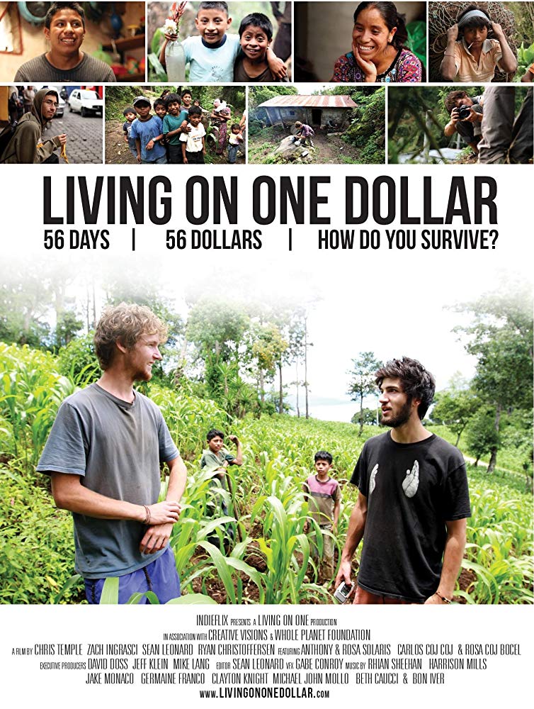 Affiche du court métrage Living On One Dollar (2013) de Chris Temple. Voir Living On One Dollar en streaming / torrent sur meilleurs-films.fr