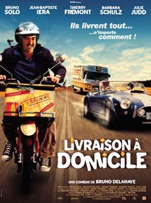 Affiche du film Livraison à domicile (2002) de Bruno Delahaye. Voir Livraison à domicile en streaming / torrent sur meilleurs-films.fr