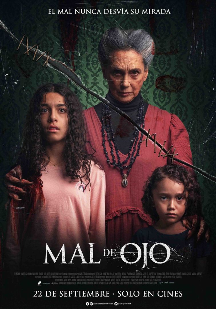 Affiche du film L’Oeil du mal (2022) de Edgar San Juan. Voir L’Oeil du mal en streaming / torrent sur meilleurs-films.fr