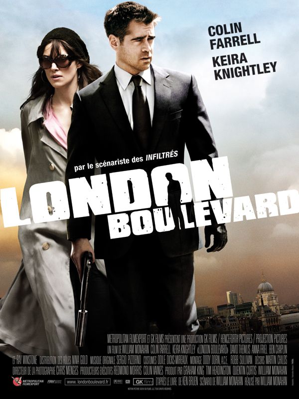 Affiche du film London Boulevard (2010) de William Monahan. Voir London Boulevard en streaming / torrent sur meilleurs-films.fr