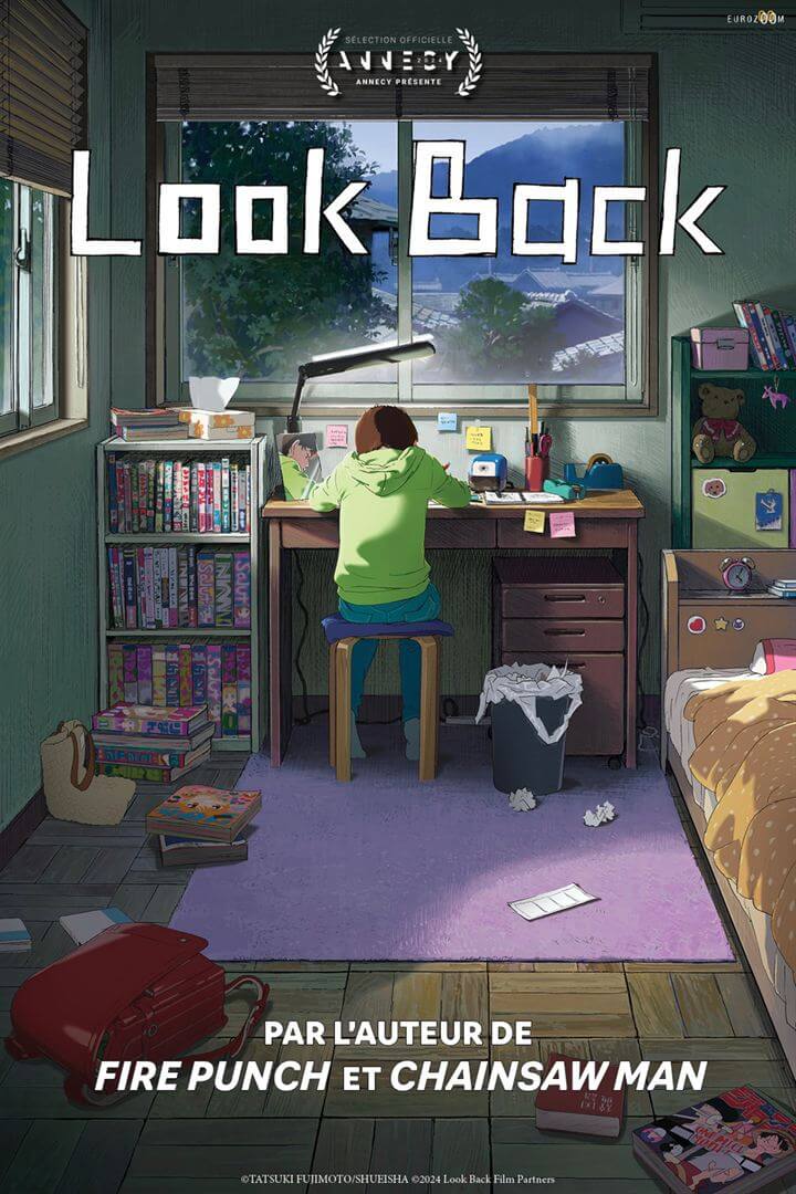 Affiche du film Look Back (2024) de Kiyotaka Oshiyama Affiche du film Look Back (2024) de Kiyotaka Oshiyama. Voir Look Back en streaming / torrent sur meilleurs-films.fr