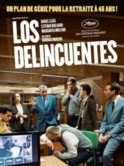 Affiche du film Los delincuentes (2024) de Rodrigo Moreno.