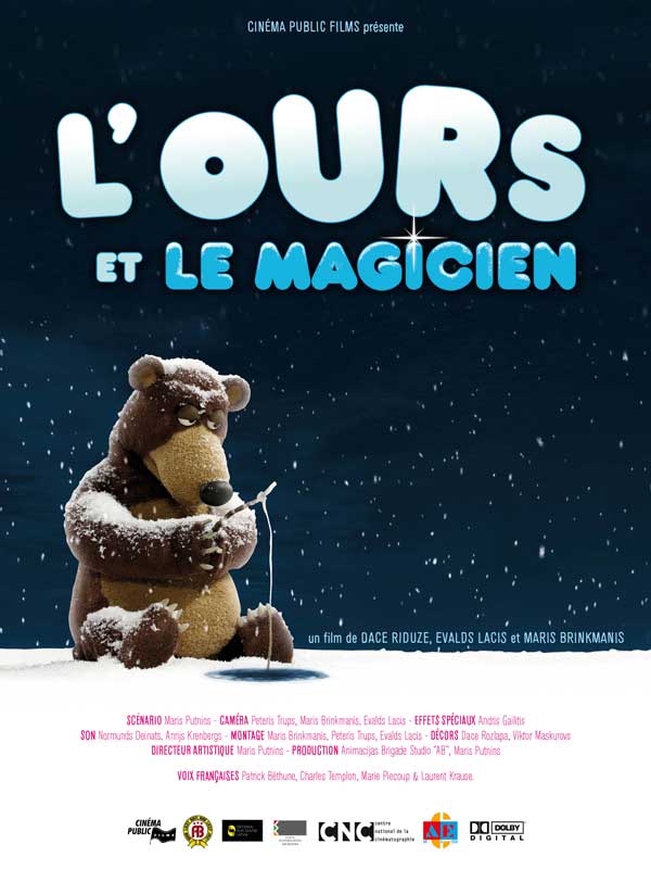 Affiche du court métrage L’Ours et le magicien (2009) de Evald Lacis. Voir L’Ours et le magicien en streaming / torrent sur meilleurs-films.fr