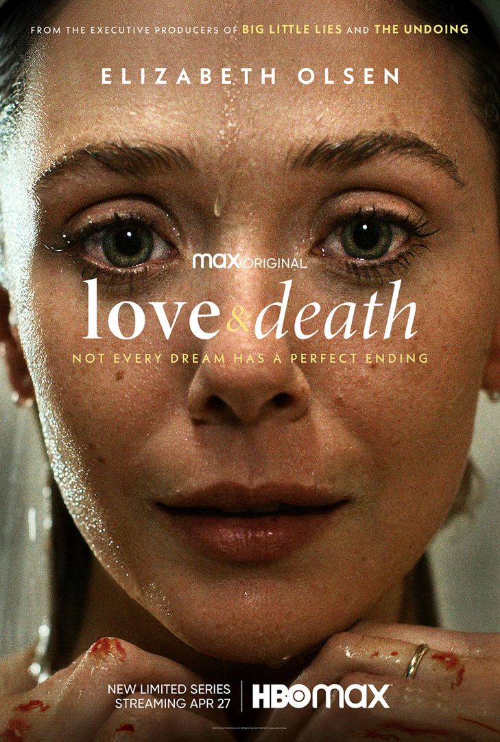 Affiche de la série Love & Death (2023) de David E. Kelley Affiche de la série Love & Death (2023) de David E. Kelley. Voir Love & Death en streaming / torrent sur meilleurs-films.fr