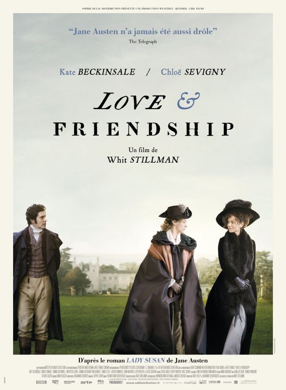 Affiche du film Love & Friendship (2016) de Whit Stillman Affiche du film Love & Friendship (2016) de Whit Stillman. Voir Love & Friendship en streaming / torrent sur meilleurs-films.fr