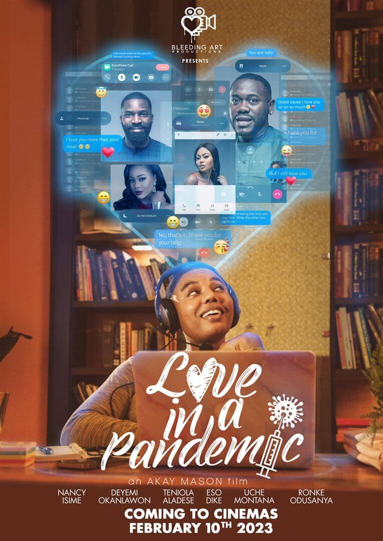 Affiche du film Love In A Pandemic (2023) de Akay Mason. Voir Love In A Pandemic en streaming / torrent sur meilleurs-films.fr